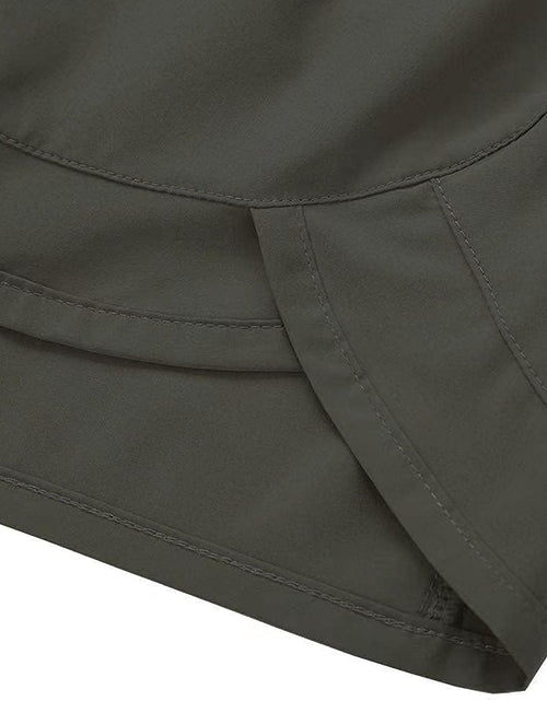 Load image into Gallery viewer, Apparel Womens Lightweight Running WOD Volleyball Shorts Workout Mesh Liner Zip Pocket
