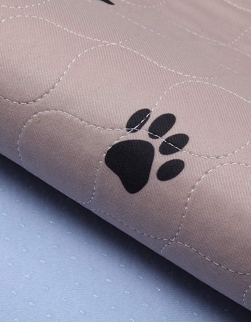 Load image into Gallery viewer, Reusable Pee Pad + Free Puppy Grooming Gloves/Quilted, Fast Absorbing Machine Washable Dog Whelping Pad/Waterproof Puppy Training Pad/Housebreaking Absorption Pads
