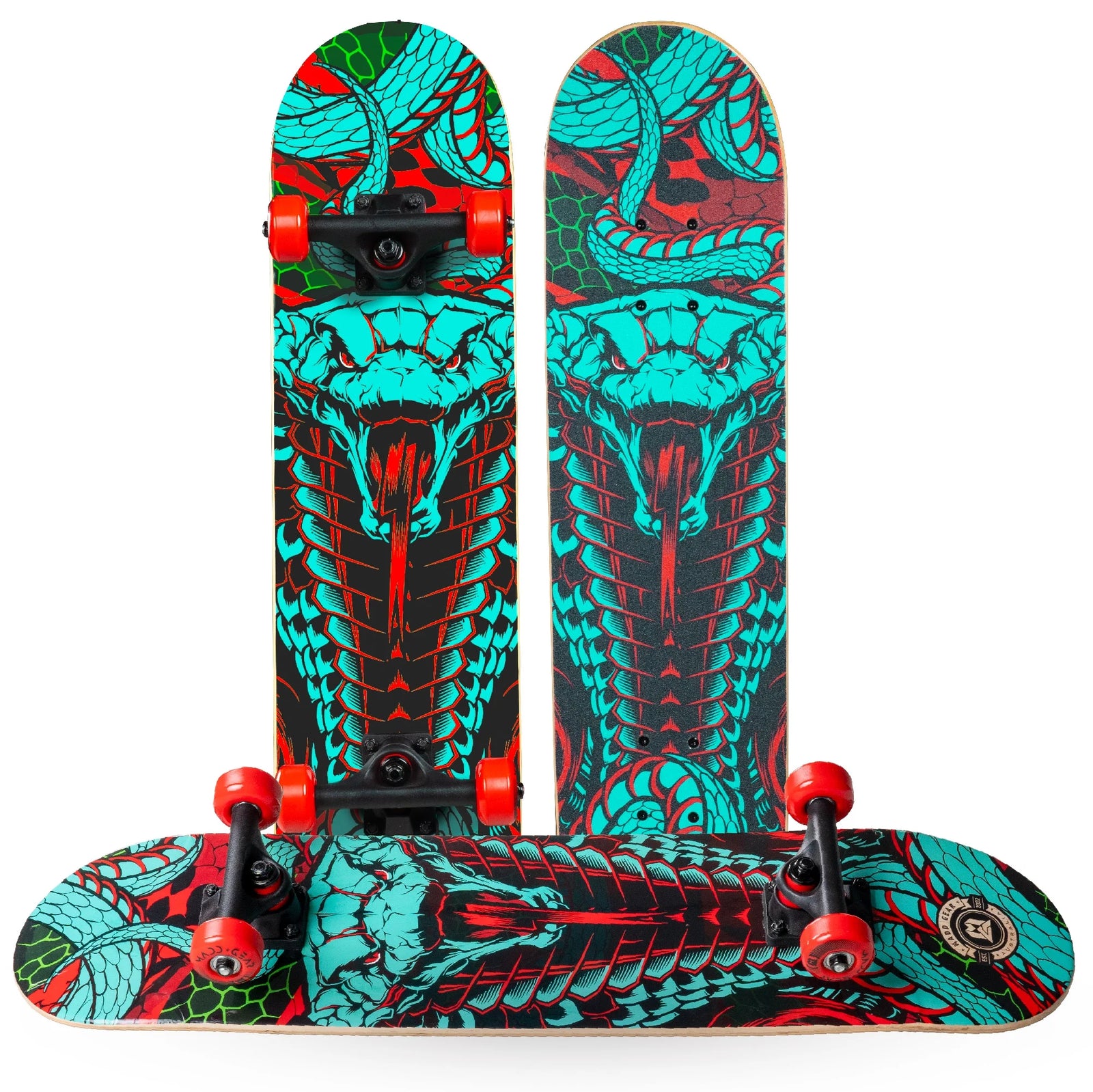 Beginner Skateboard for Kids and Teens – 31" Maple Deck – ABEC-5 Bearings – Easy to Ride –  LTR
