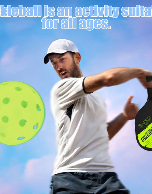 Load image into Gallery viewer, Pickleball Rackets Set Pickleball Paddle Set of 2 Rackets and 4 Pickleballs Balls Pickle-Ball Racquet with Balls Sports Accessory
